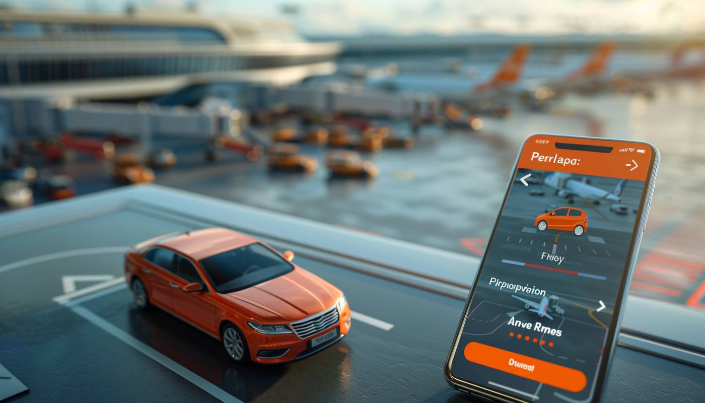 Comment économiser sur le stationnement près de l'aéroport avec une application mobile